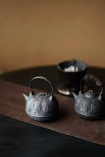 Load image into Gallery viewer, Lotus-Pattern Iron-Handle Tea Kettle
