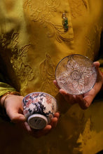 Load image into Gallery viewer, &quot;Filigree Pure Silver Coaster: The Imperial Craftsmanship of Yanjing Eight Masterpieces&quot;
