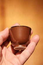 Load image into Gallery viewer, Handmade Vintage Purple-Gold Glaze Rimmed Gongfu Tea Set from Jingdezhen紫金釉功夫套装
