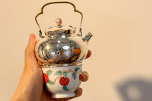 Load image into Gallery viewer, Silver Teapot Set - Graceful and Elegant Lifting - Beam Teapot and Silver Lychee Harvest and Harmonious Silver Cup
