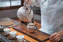 Load image into Gallery viewer, The Auspicious and Propitious Pure Silver Tea Set: A Pinnacle of Tea Culture and Traditional Crafts
