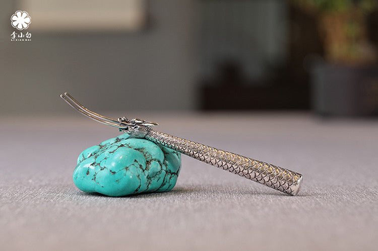 The Li Xiaobai 9999 Pure Silver Kettle Clip: An Exquisite Choice in th ...