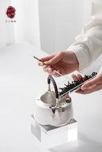 Load image into Gallery viewer, Tongxin She Teahouse | Pure Silver Teapot from Hongji Treasures of a Century-old Brand, Showcasing the Beauty of Exquisite Tea Ware

