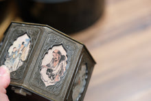 Load image into Gallery viewer, Tea Boat Carrying Elegance: Time and Tea Charm in Tin Teapot Stand
