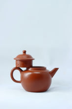 Load image into Gallery viewer, Tongxinshe Teahouse Collection: The Smallest Handmade Zhu Ni Teapot Online with Matching Landscape Cup
