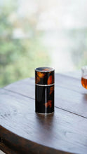 Load image into Gallery viewer, New Arrival at Tongxinshe Teahouse | Bamboo-inspired Pure Tin Portable Tea Caddy: Guarded by Tin, Fragrance Always by Your Side
