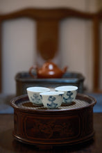 Load image into Gallery viewer, The Head-Up Duck · Tongxin Teahouse Exclusive Blue-and-White Tasting Cup

