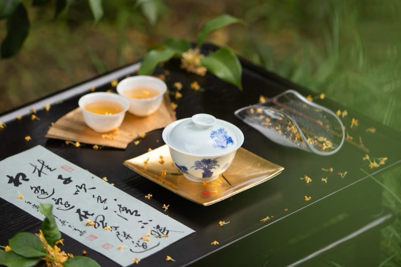 Tongxinshe Teahouse | Presale of Sweet Osmanthus Longjing Tea Launches ...