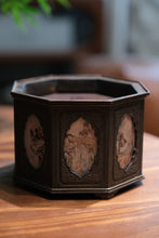 Load image into Gallery viewer, Tea Boat Carrying Elegance: Time and Tea Charm in Tin Teapot Stand
