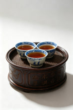Load image into Gallery viewer, Aged Charm Nurtured in Storage, Premium Tea from Bulang—— 2007 Du Qiongzhi Signed Bulang Impression Ripe Pu'er Collected by Tongxin Teahouse
