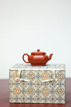 Load image into Gallery viewer, Fully handmade Zhu NI &quot;Six Square Palace Lantern&quot; purple sand teapot 90cc
