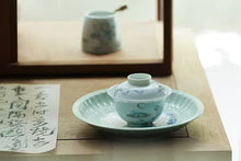 Load image into Gallery viewer, Tongxinshe Teahouse | Doucai Auspicious Cloud Gaiwan: An Elegant and Auspicious Tea Ceremony Affair

