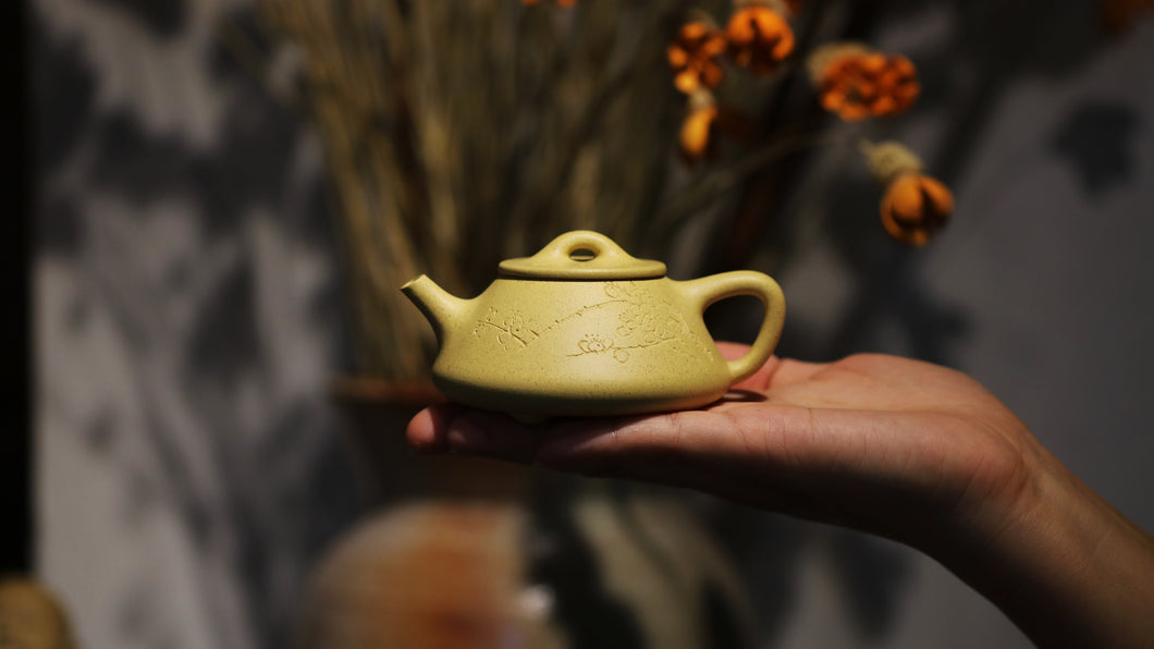 'Shi Piao' Ben Lv Yixing Zisha Teapot