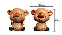 Load image into Gallery viewer, Kaixin Pig Tea Pet
