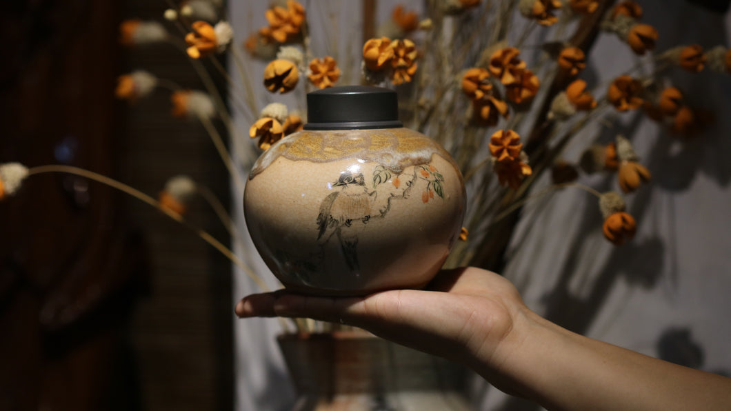 Chai Shao 'Yellow Bird' Tea Jar