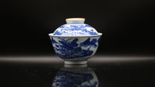 Load image into Gallery viewer, Han Yao Blue and White Kirin &#39;Motherland&#39; Gaiwan
