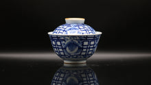 Load image into Gallery viewer, Han Yao Blue and White Kirin &#39;Orchid&#39; Gaiwan
