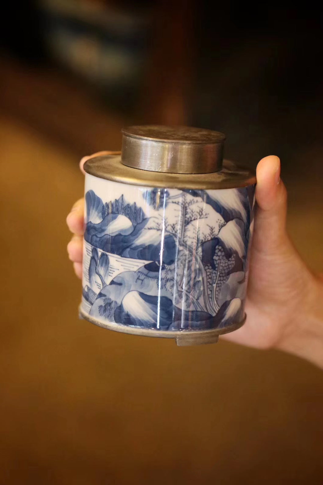 Jingdezhen Porcelain Tea Jar (Limited Edition)