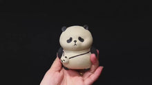 Load and play video in Gallery viewer, Panda/Purple Sand Tea Pets are cute.
