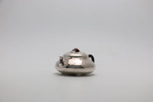 Load image into Gallery viewer, 9999 Pure Silver Handmade &#39;Three-legged Shi Piao&#39; Teapot/100ml
