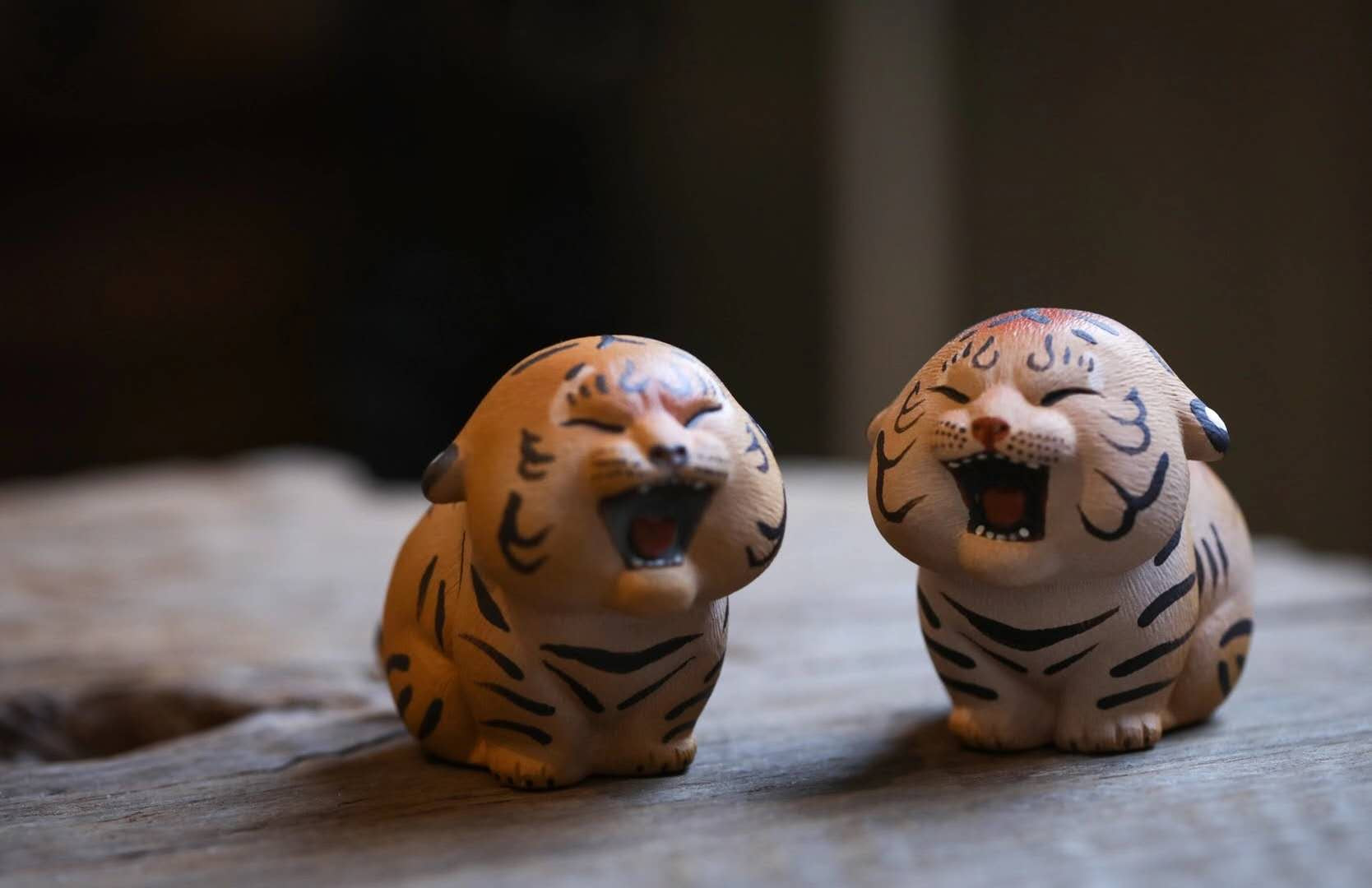 🐯 Tiger tea pet Yuan Kuang Duan Ni – Tong Xin She