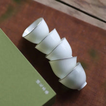 Load image into Gallery viewer, 包银口杯/可以清心也 5杯一组(Silver-coated cup / can be pure heart and also a set of 5 cups )
