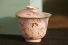 Load image into Gallery viewer, Pastel hand-painted cat/Gaiwan, teacup
