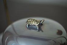 Load image into Gallery viewer, &quot;Turtle and Crane Yannian&quot; sterling silver kettle
