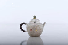 Load image into Gallery viewer, 9999 sterling silver Fulu handmade treasure silver teapot
